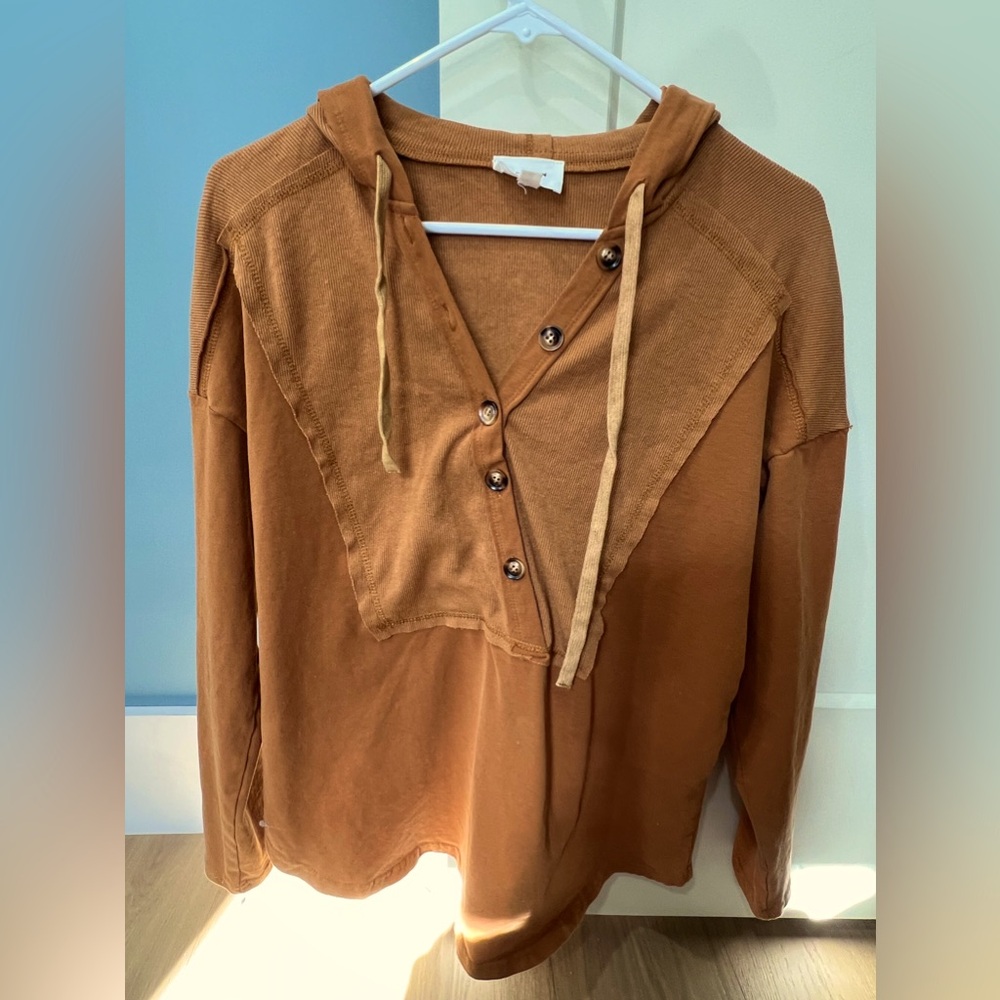 Heyson Brown size small true to size fit hoodie.